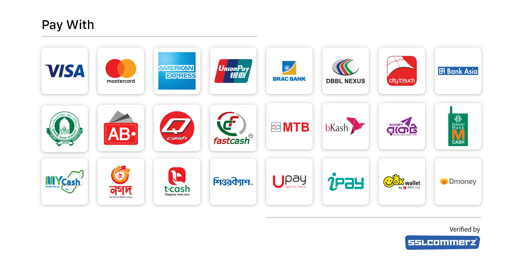 Admission BD Payment Channel SSLCommerz Bangladesh